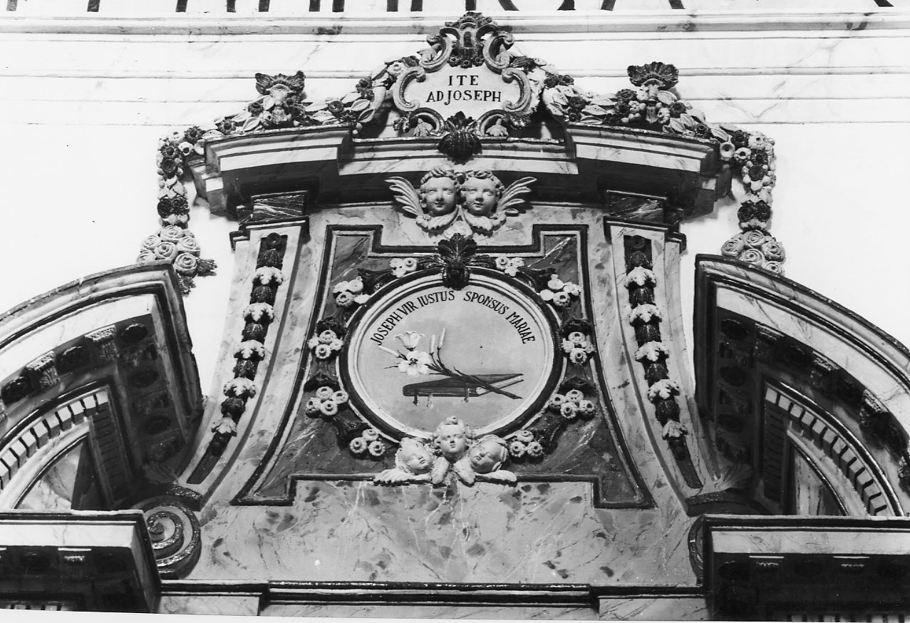 decorazione plastico-pittorica, serie - ambito Italia centrale (sec. XIX)