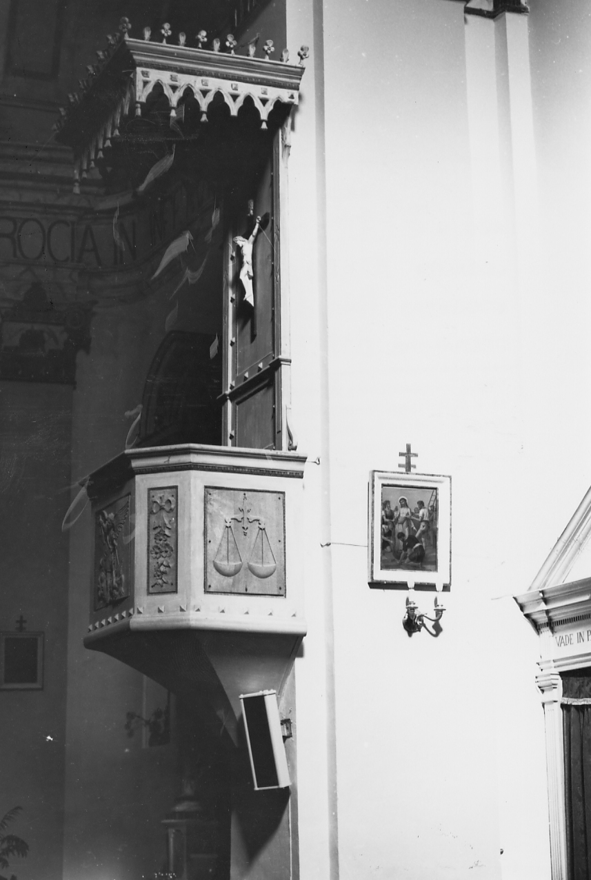 pulpito, opera isolata - ambito Italia centrale (sec. XIX)