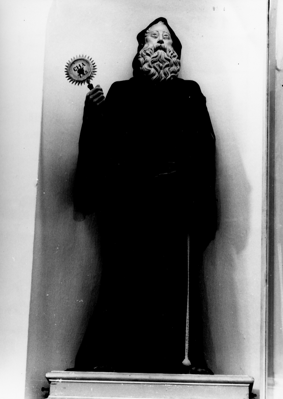 San Francesco di Paola (statua, opera isolata) - ambito Italia centrale (sec. XIX)