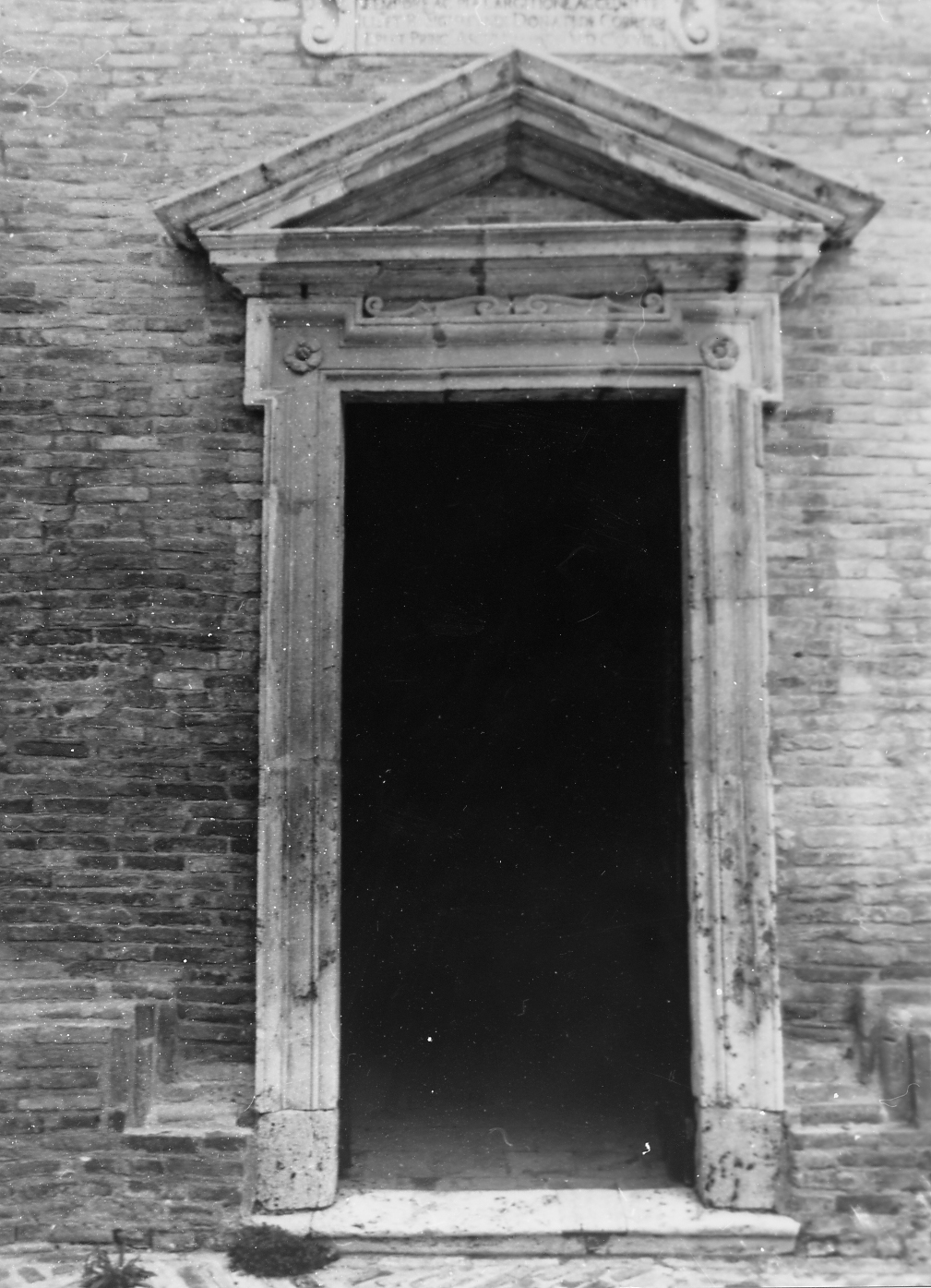 mostra di portale, serie - ambito abruzzese (sec. XVII)