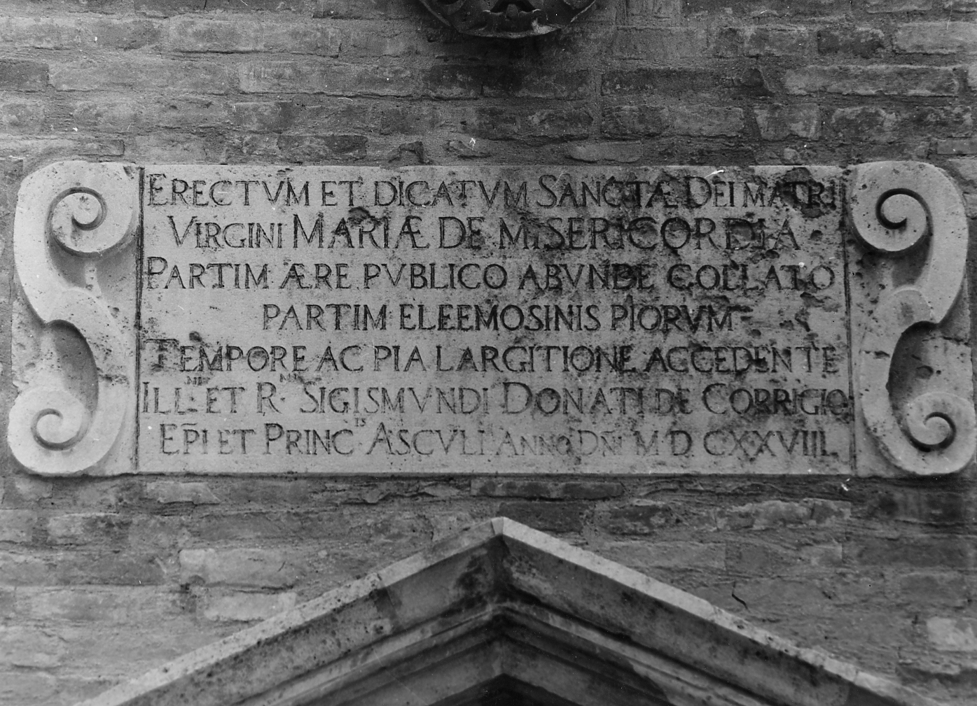 lapide - ambito abruzzese (sec. XVII)