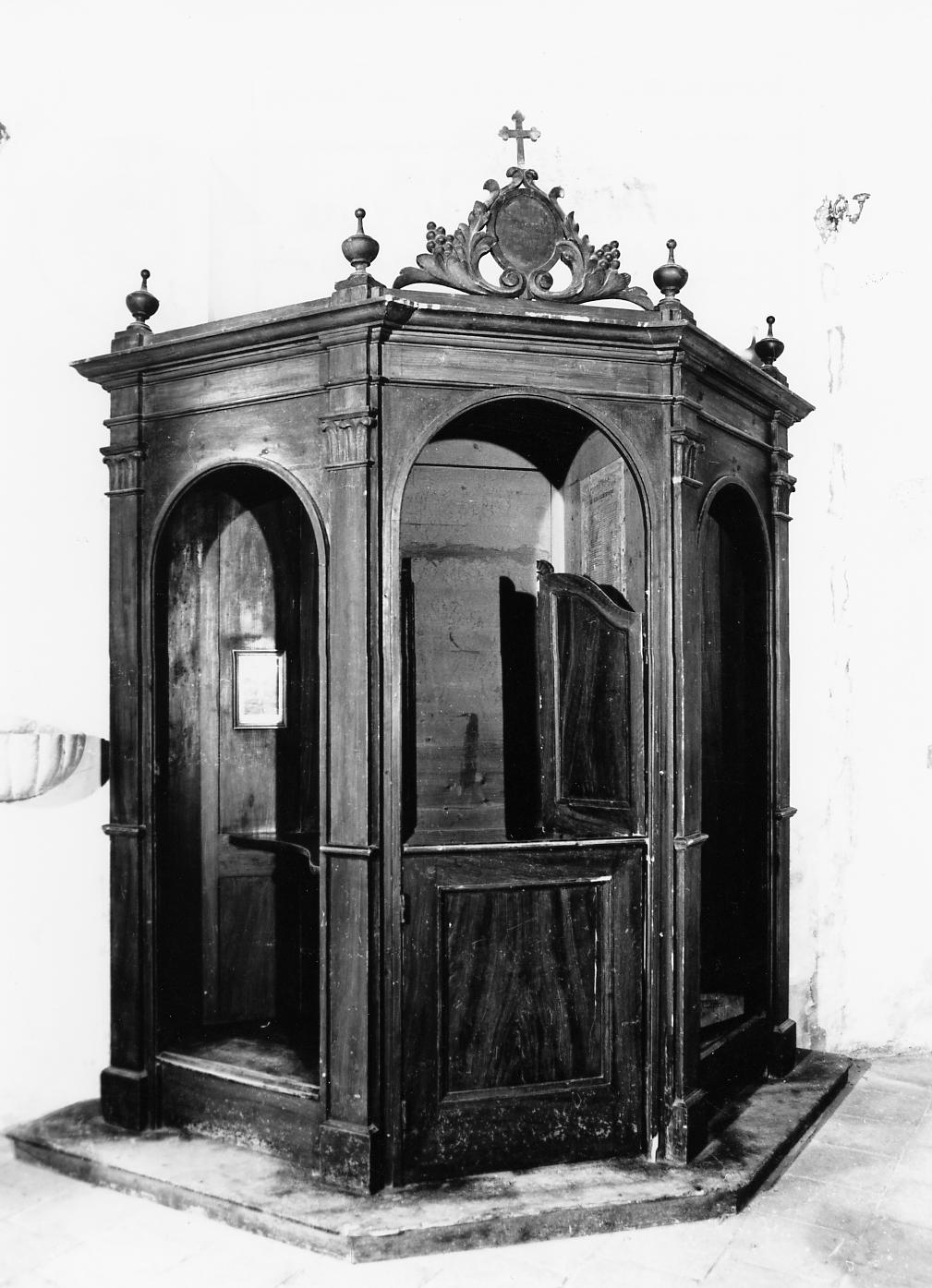 confessionale - ambito Italia centrale (sec. XVII)