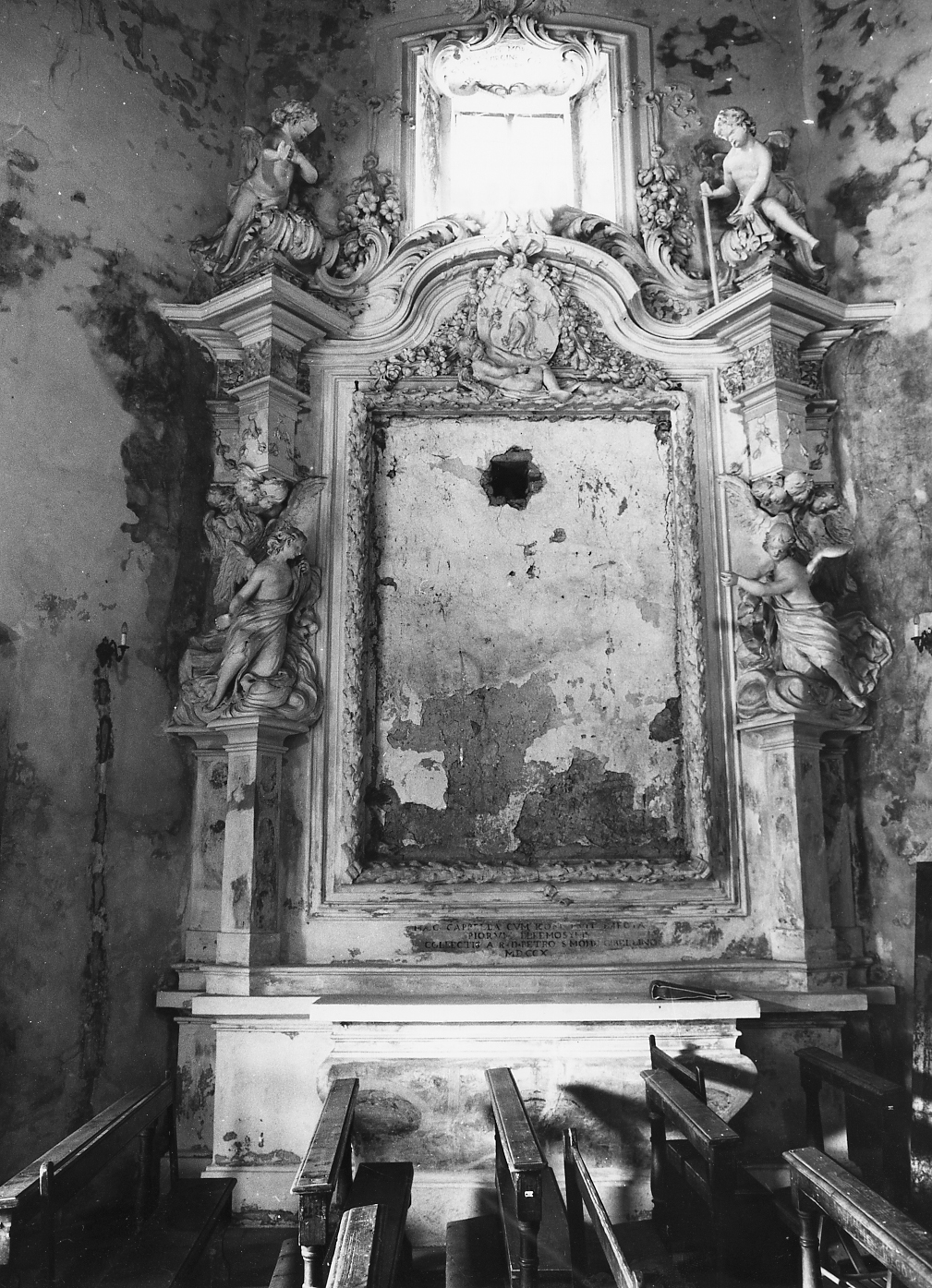 altare - ambito abruzzese (sec. XVIII)