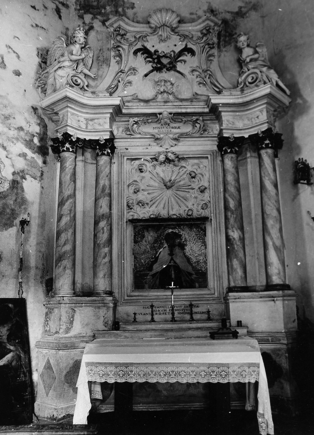 altare maggiore - ambito abruzzese (sec. XVIII)