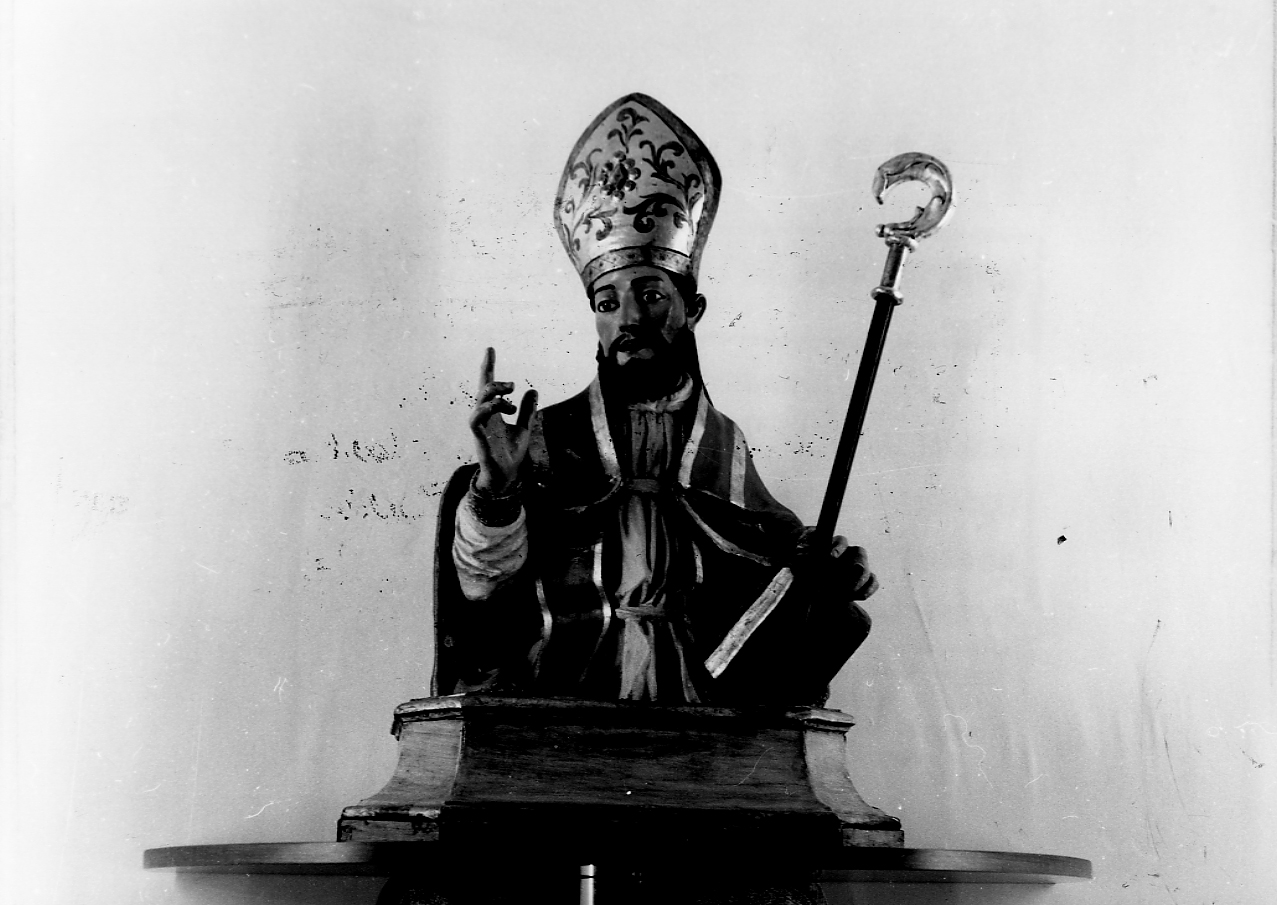 San Flaviano vescovo (busto) - ambito abruzzese (seconda metà sec. XVIII)