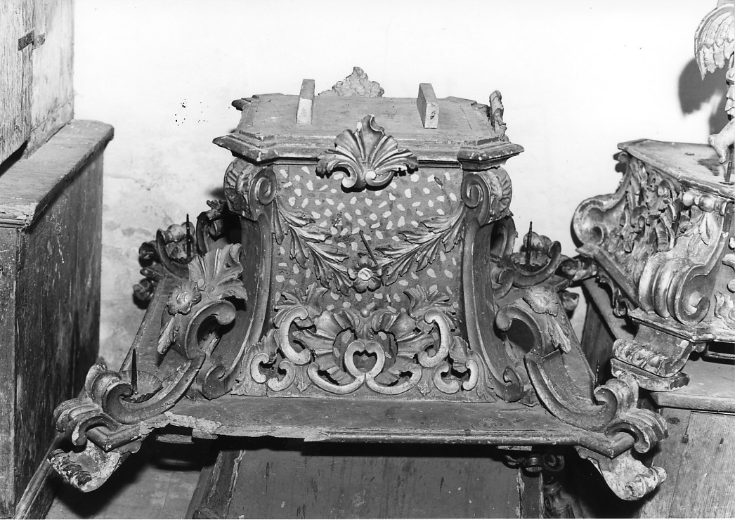 base processionale, opera isolata - produzione abruzzese (sec. XVIII)