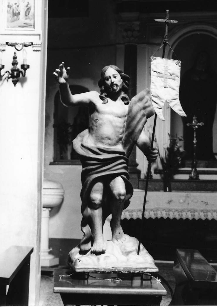 Cristo Salvatore (statuetta, opera isolata) - ambito Italia centrale (sec. XVIII)