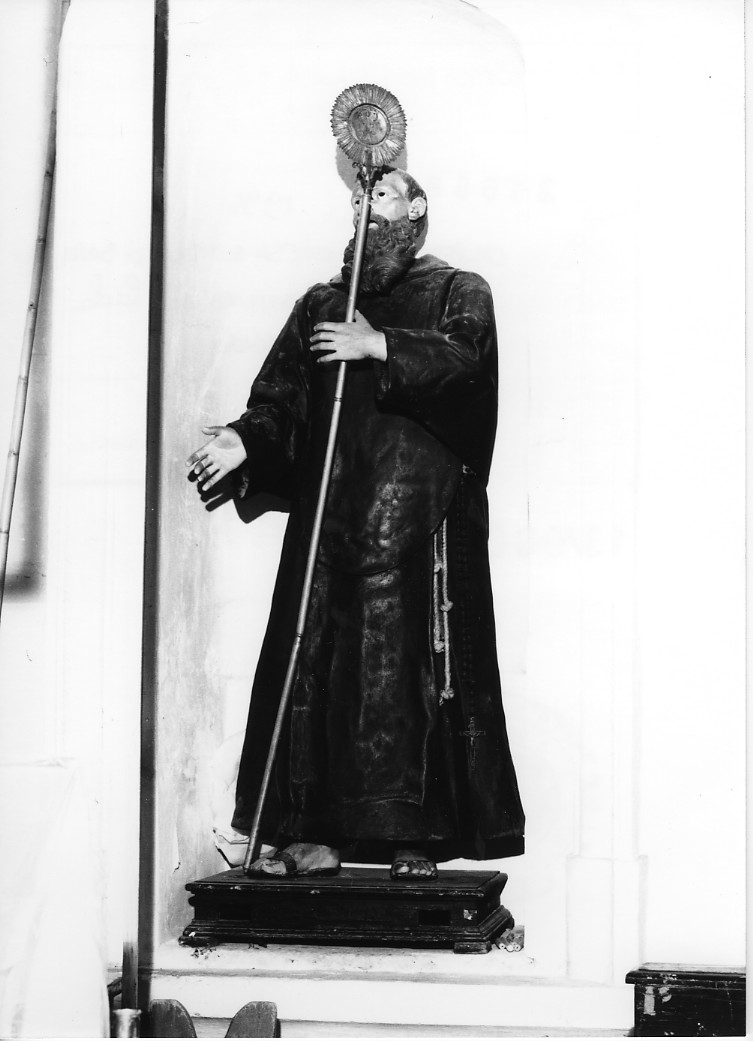 San Francesco di Paola (statua, opera isolata) - ambito Italia centrale (sec. XIX)