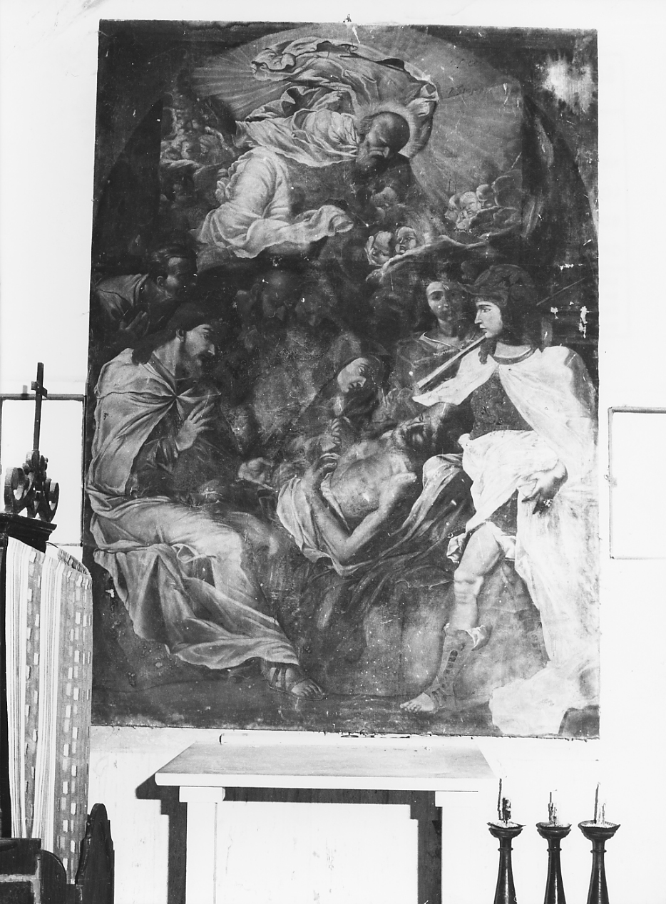 morte di San Giuseppe (dipinto) - ambito Italia centrale (seconda metà sec. XVII)