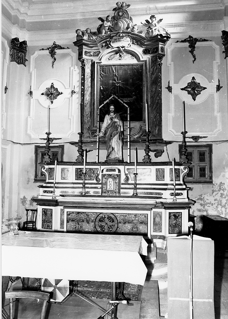 altare maggiore - ambito Italia centrale (sec. XVIII)