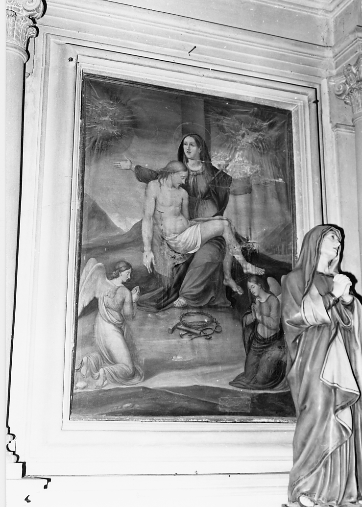 Pietà (dipinto) - ambito Italia centrale (sec. XIX)