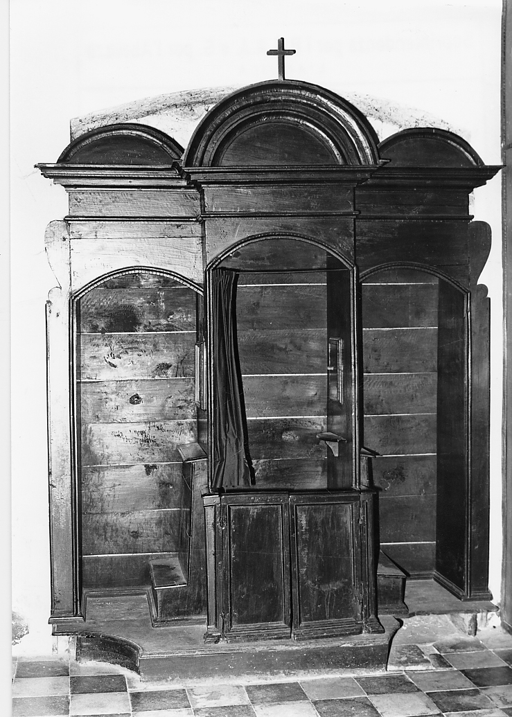 confessionale - ambito Italia centrale (sec. XVIII)