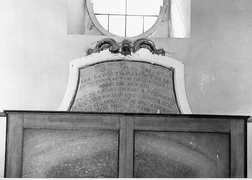 lapide - ambito Italia centrale (sec. XVIII)