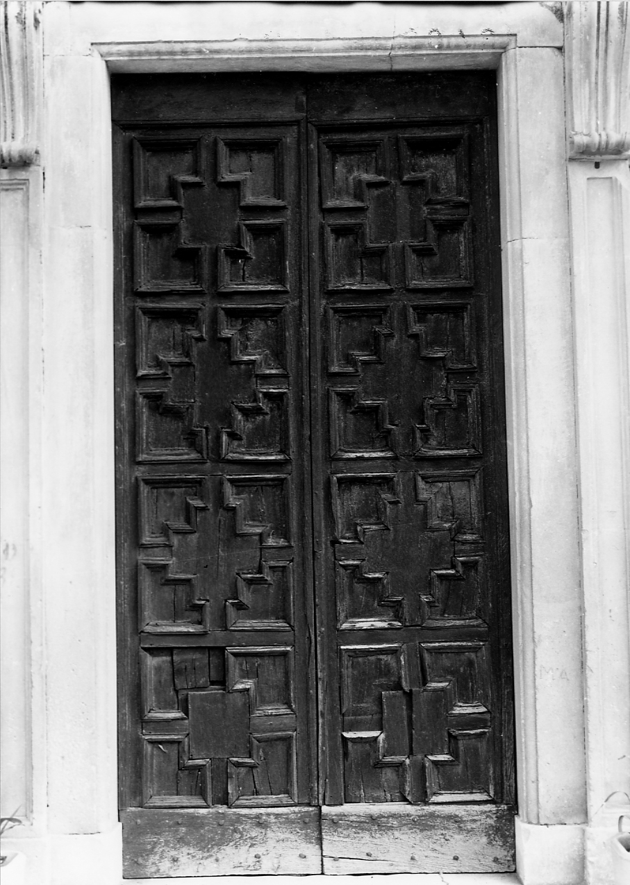 porta - a due battenti - ambito Italia centrale (sec. XVIII)