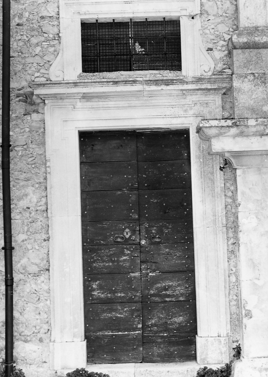 mostra di porta, serie - ambito Italia centrale (sec. XVIII)