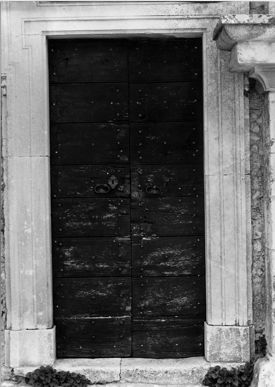 porta - a due battenti - ambito Italia centrale (sec. XIX)