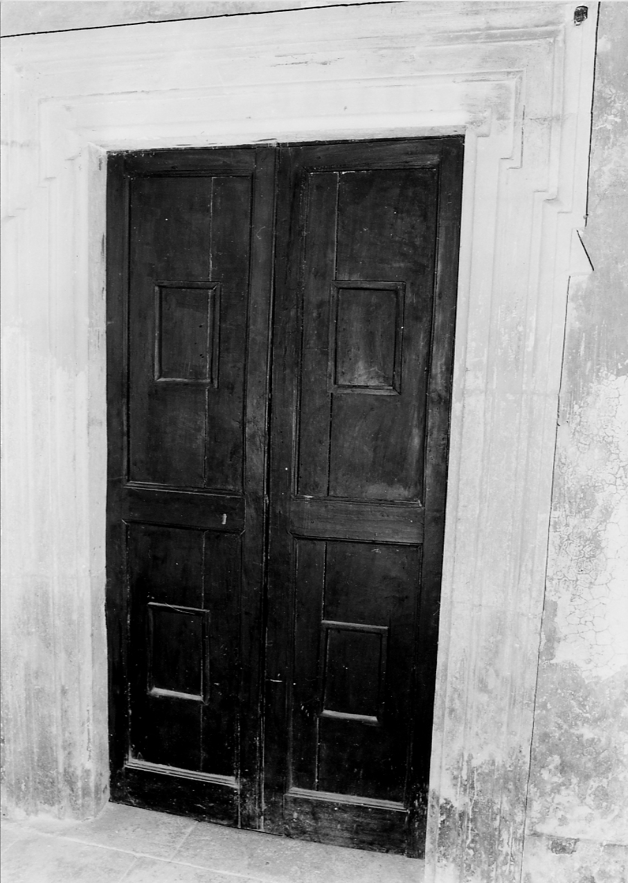 mostra di porta - ambito Italia centrale (sec. XVIII)