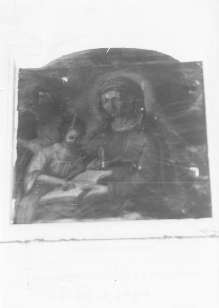 Educazione di Maria Vergine (dipinto) - ambito Italia centrale (sec. XVII)