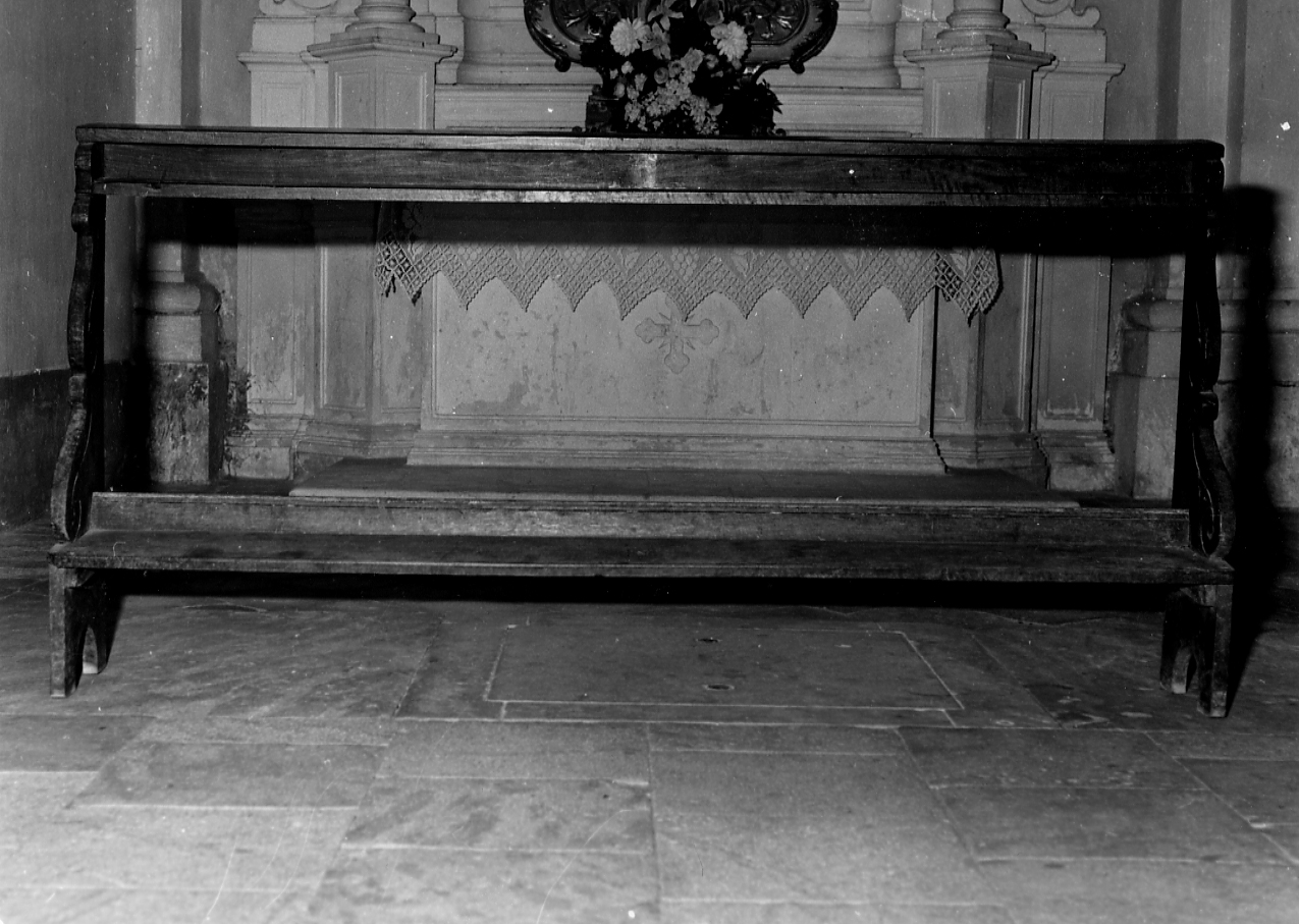 inginocchiatoio - ambito Italia centrale (sec. XIX)