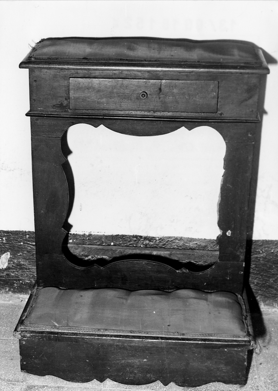 inginocchiatoio, serie - ambito Italia centrale (sec. XIX)