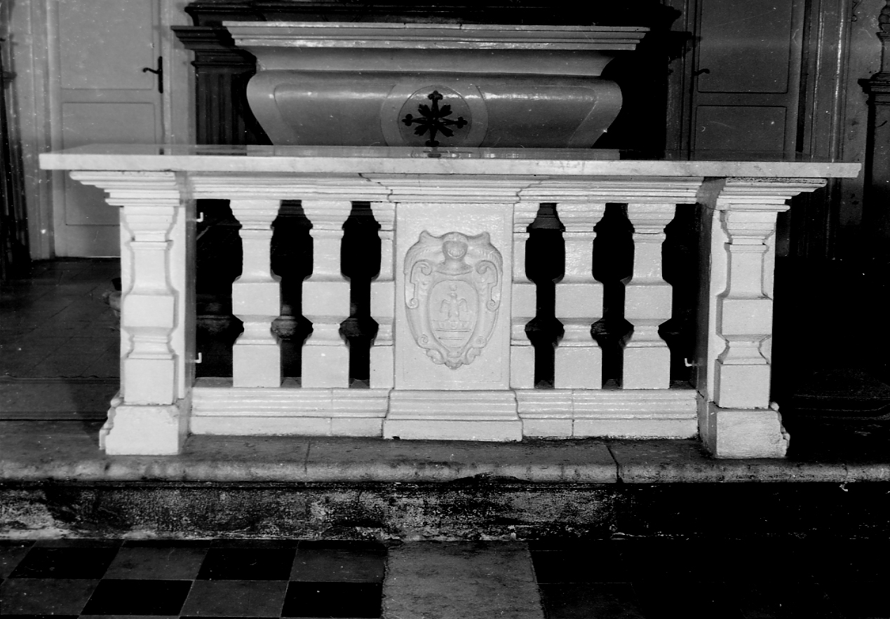 balaustrata, opera isolata - ambito abruzzese (sec. XVII)