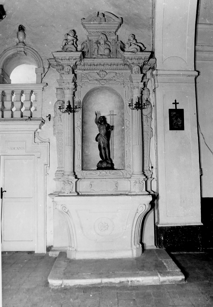 altare, opera isolata - ambito abruzzese (sec. XVII)