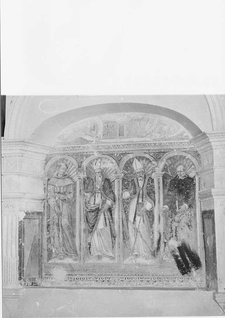 Sant'Antonio e San Domenico (dipinto, opera isolata) - ambito abruzzese (sec. XVII)