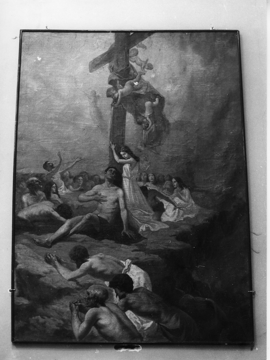 anime del purgatorio (dipinto, opera isolata) di Patrignani Carlo (prima metà sec. XX)