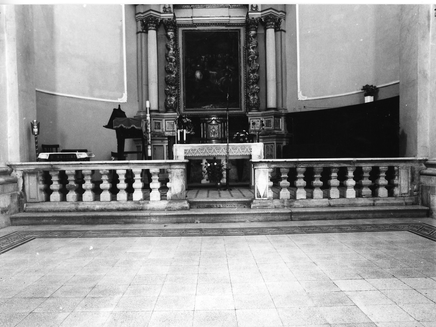 balaustrata, opera isolata - ambito abruzzese (sec. XX)