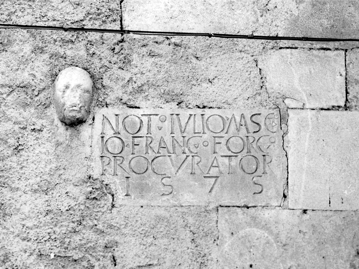 lapide documentaria, opera isolata - ambito abruzzese (sec. XVI)