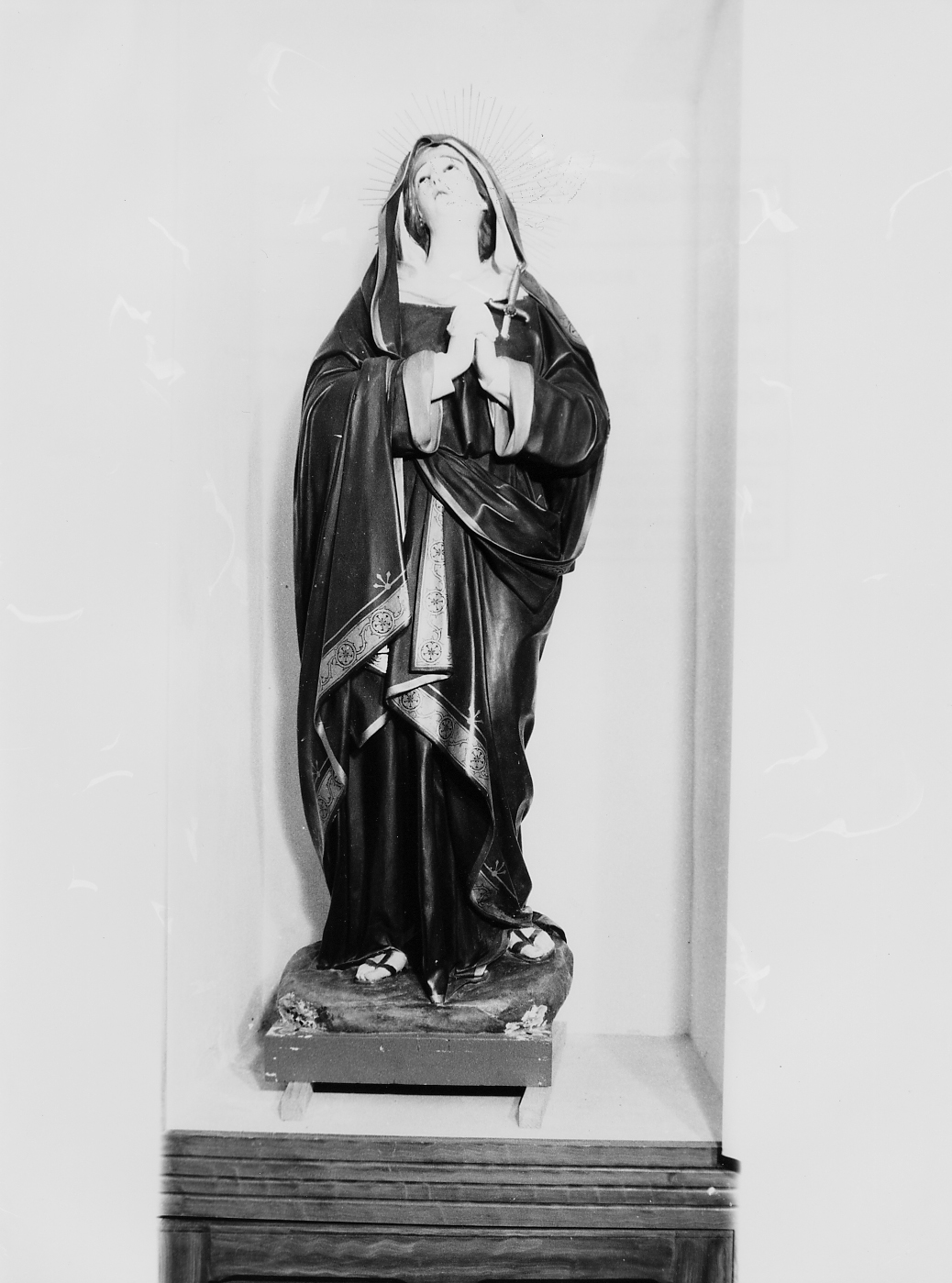 Madonna Addolorata (statua, opera isolata) - ambito abruzzese (fine/inizio secc. XIX/ XX)
