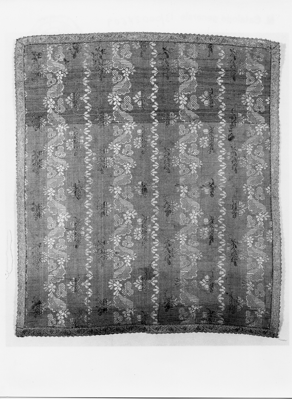 velo di calice, elemento d'insieme - manifattura italiana (sec. XVIII)