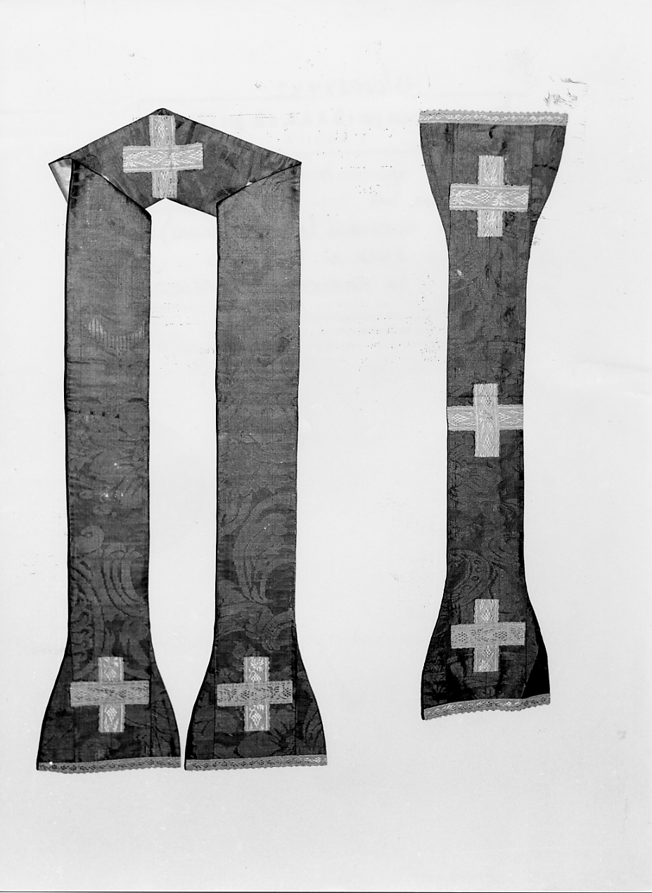 manipolo, serie - manifattura italiana (seconda metà sec. XVII)