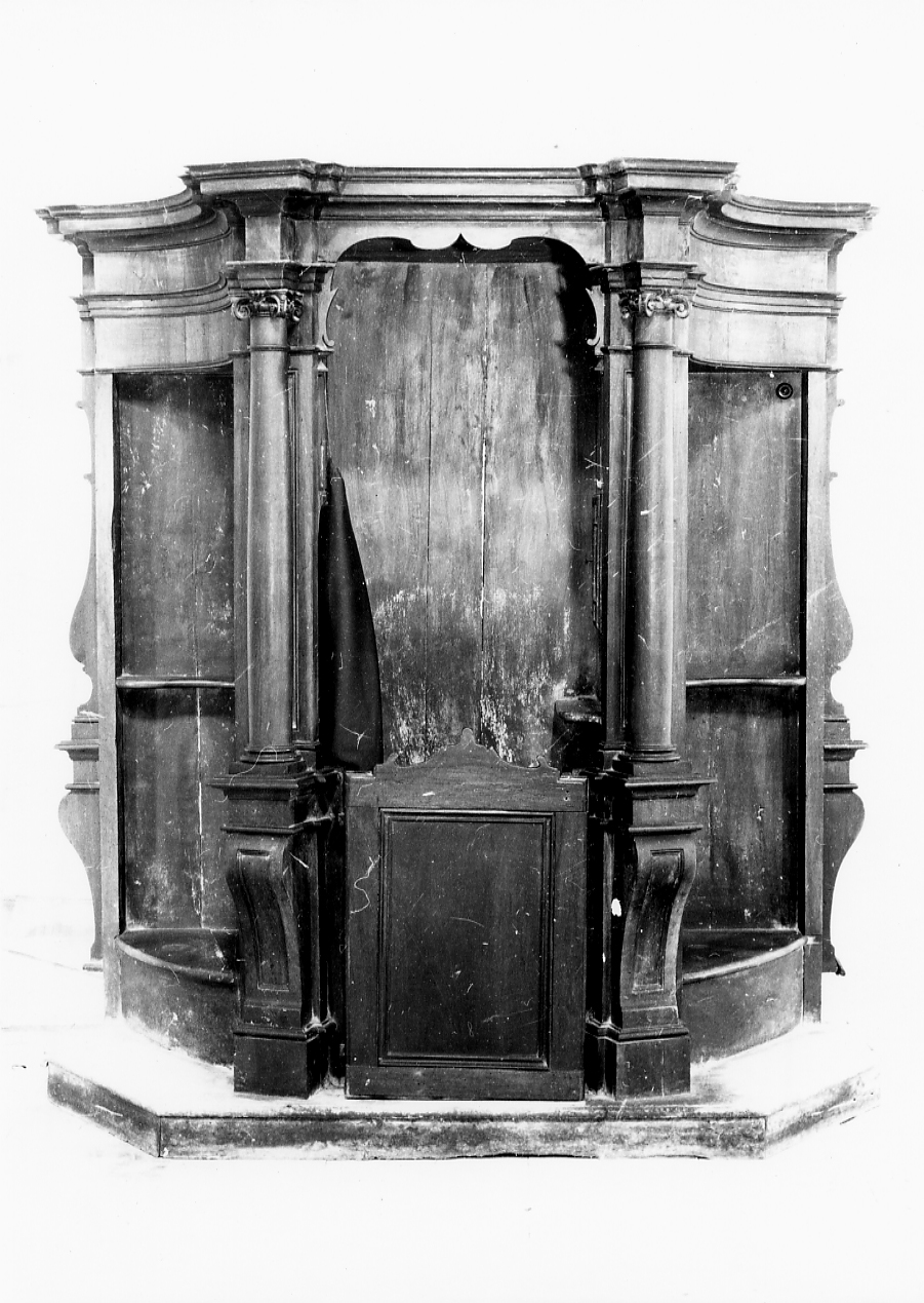 confessionale - produzione abruzzese (sec. XVIII)