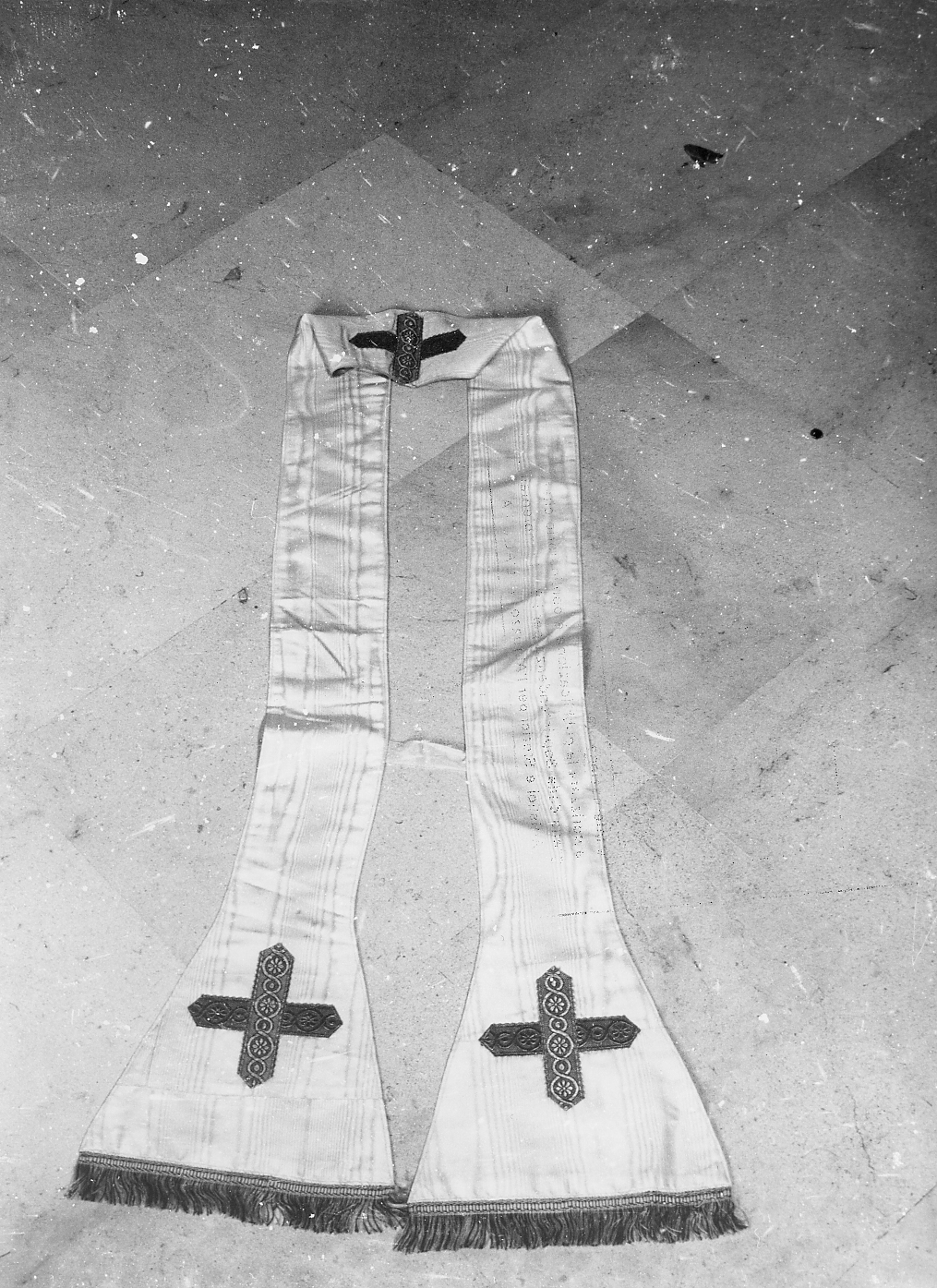 stola - manifattura abruzzese (prima metà sec. XX)