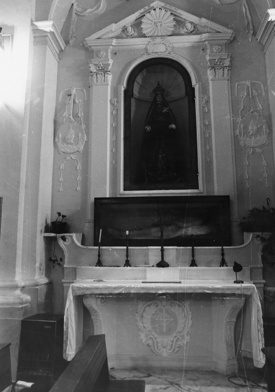 altare - a cofano - ambito abruzzese (sec. XIX)