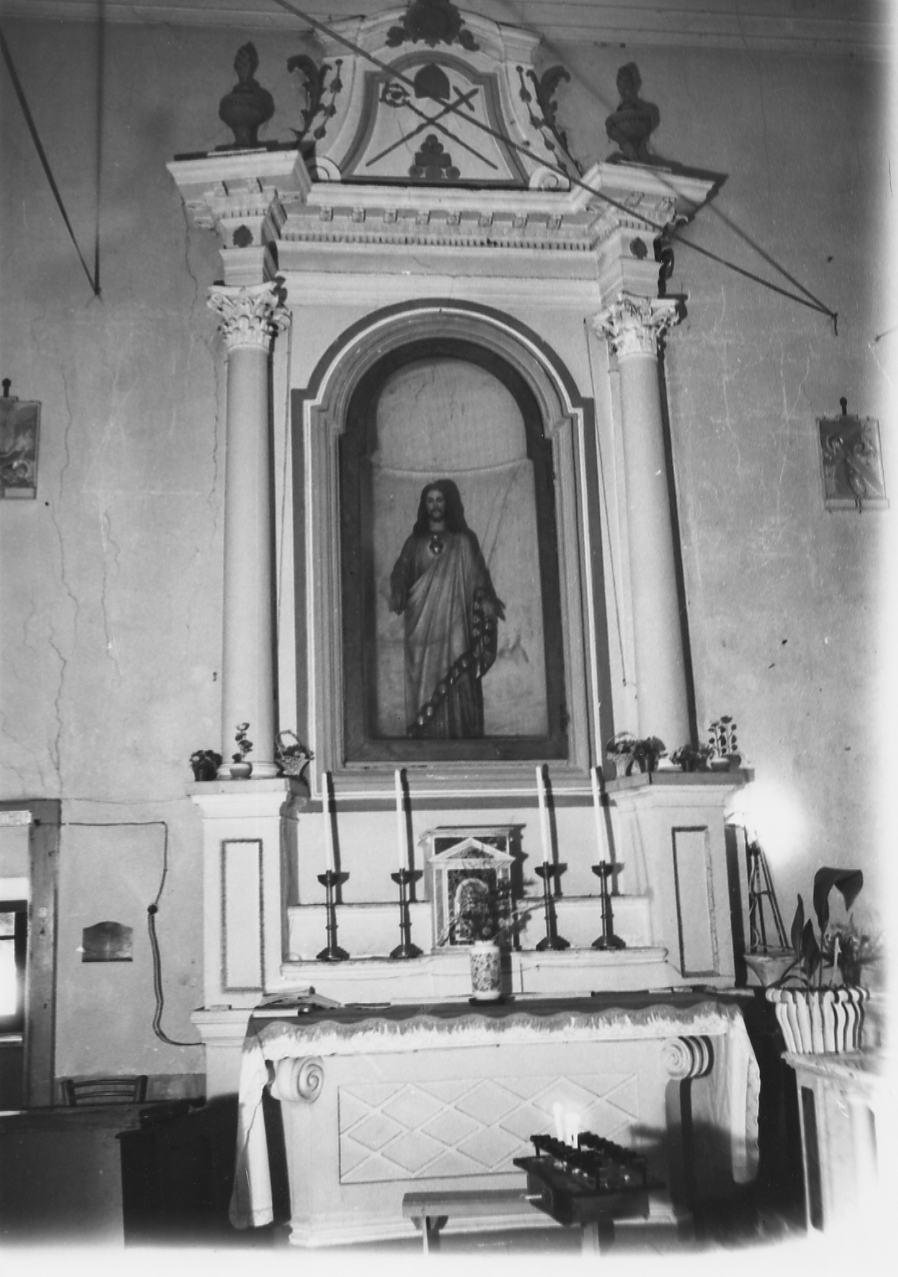 altare - a mensa - ambito abruzzese (sec. XIX)