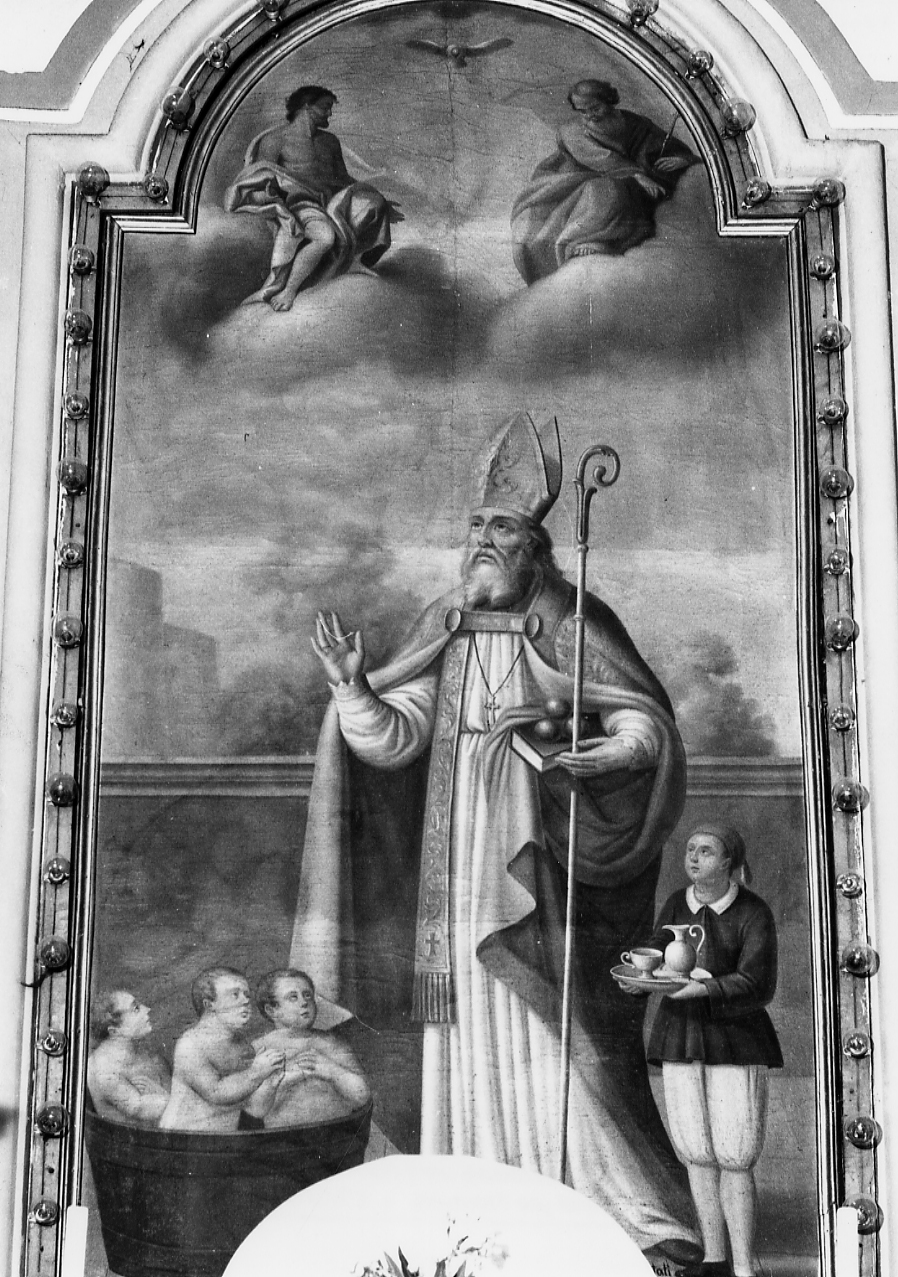 San Nicola di Bari (dipinto) di Palmerio Ferdinando (sec. XIX)