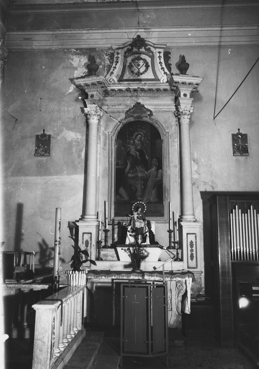 altare - a mensa - ambito abruzzese (sec. XIX)