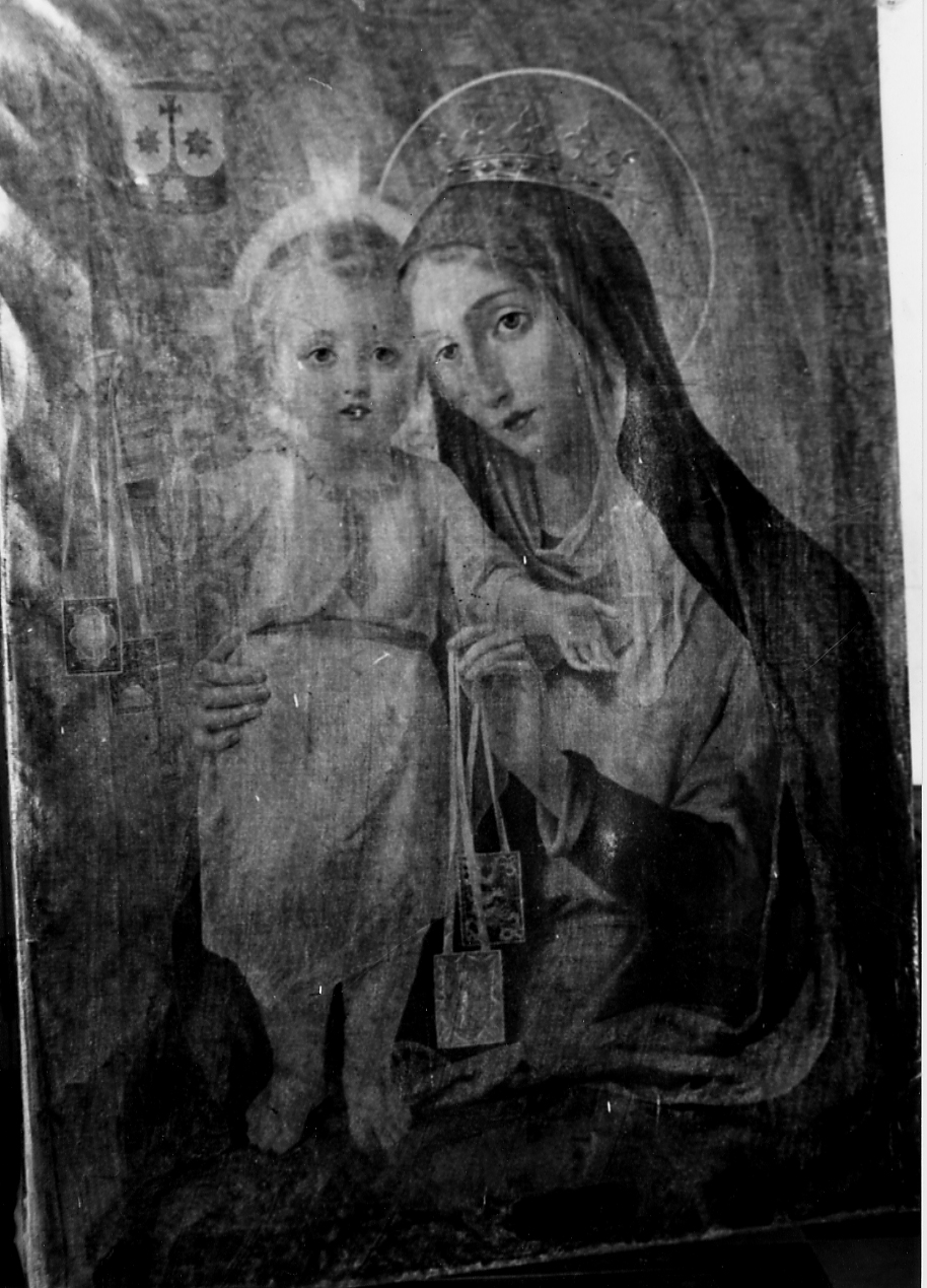 Madonna del Carmelo (dipinto) - ambito abruzzese (sec. XIX)