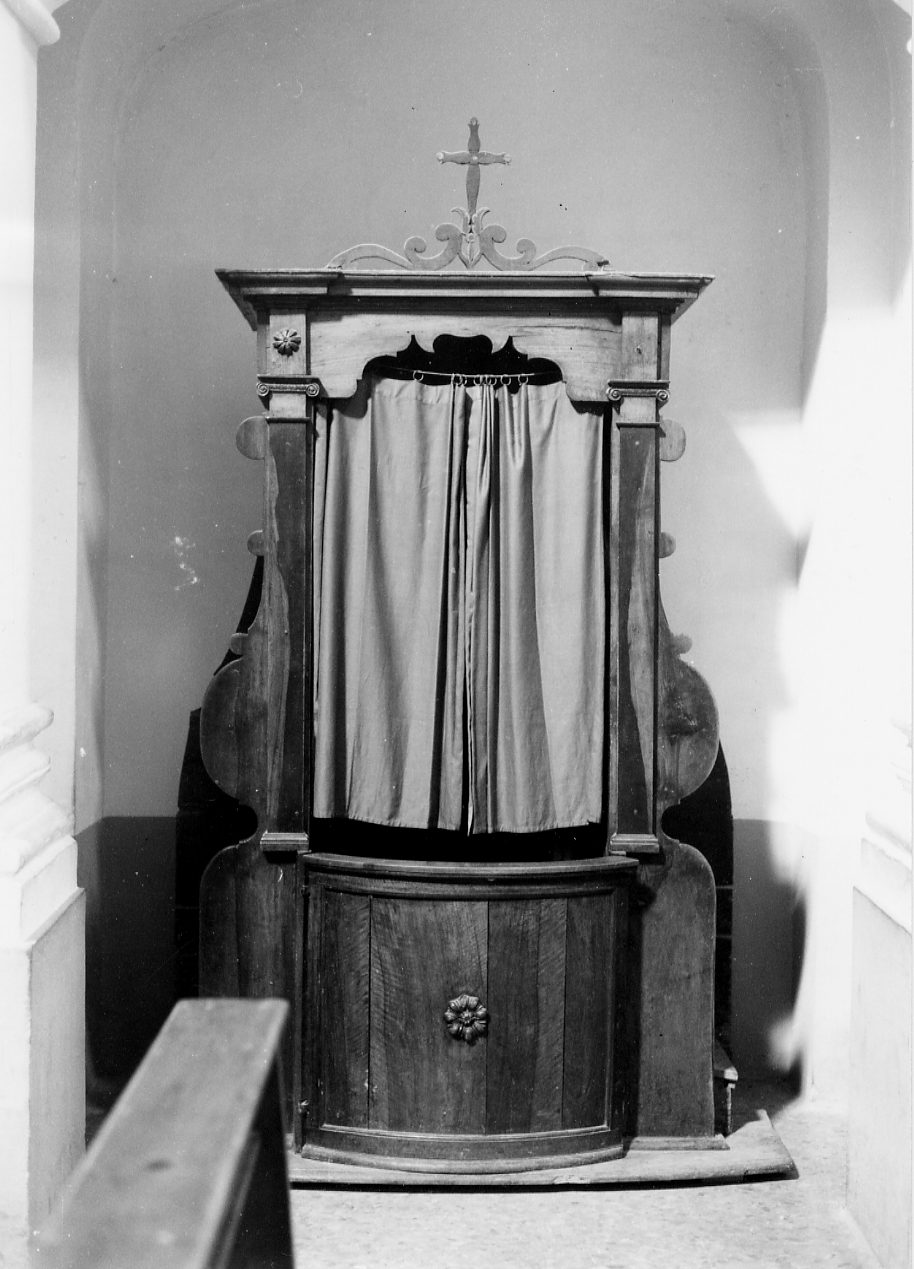 confessionale - ambito abruzzese (sec. XIX)