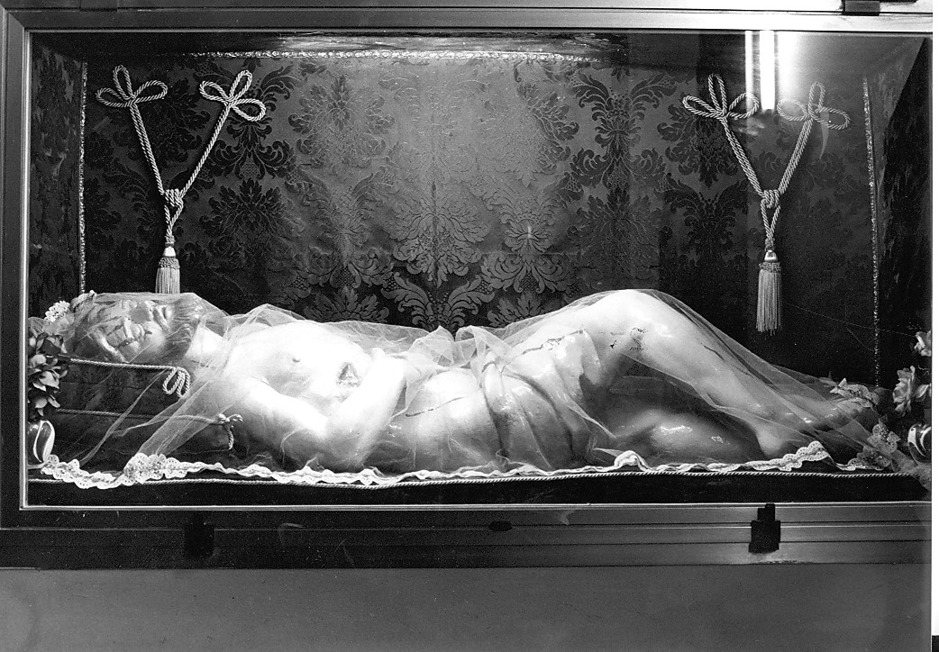 Cristo morto (statua) - ambito abruzzese (sec. XIX)