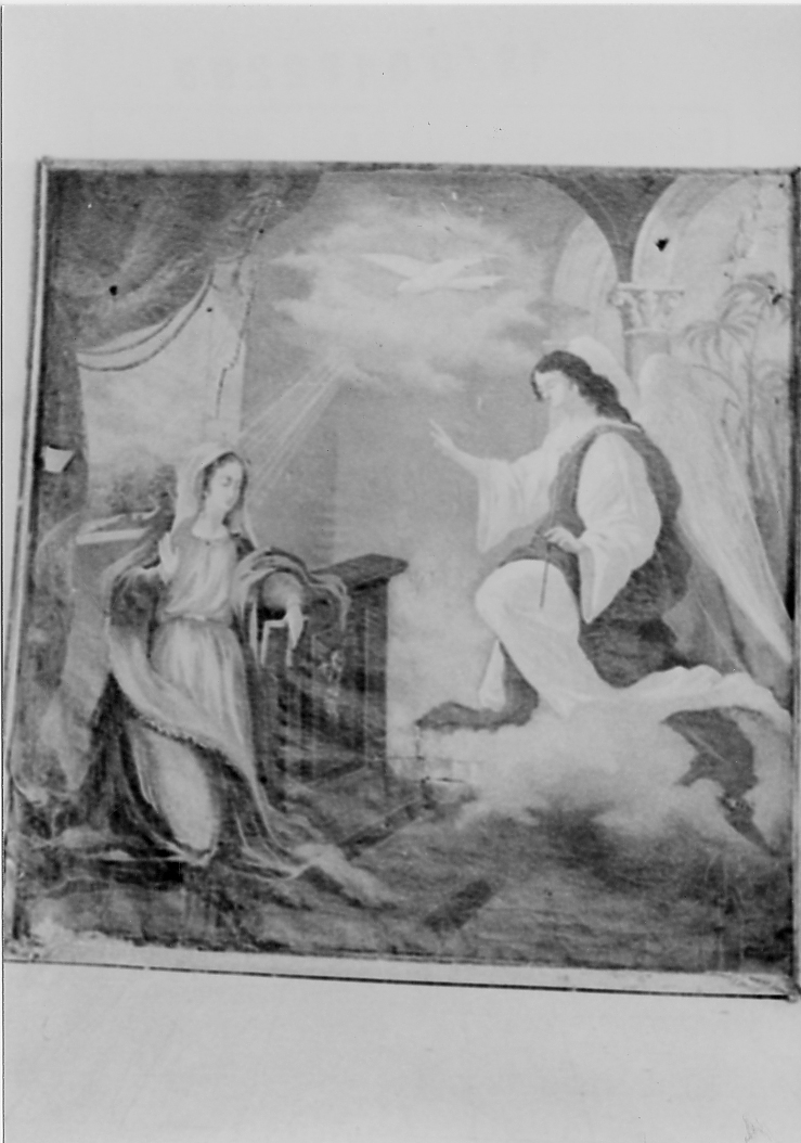 Annunciazione (dipinto, opera isolata) di Giammaria Innocenzo (sec. XX)