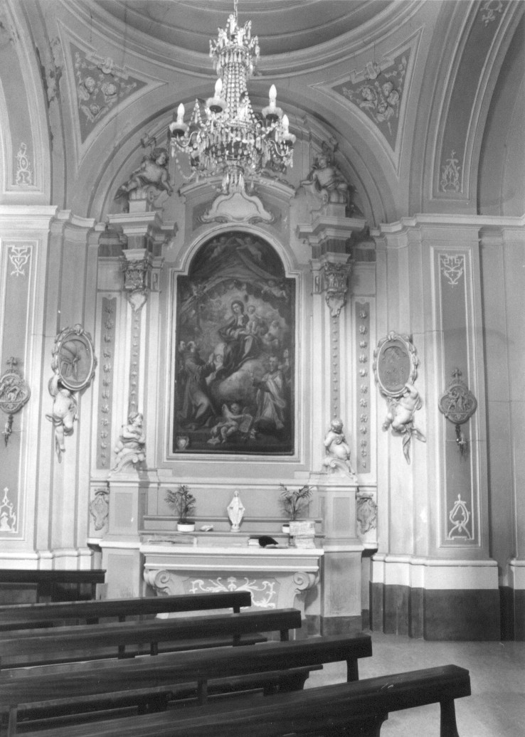 altare - a mensa di Piazzoli Carlo (attribuito) (sec. XVIII)