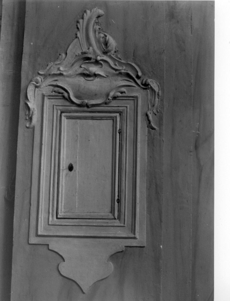 armadietto per oli santi, serie - ambito lombardo (sec. XVIII)