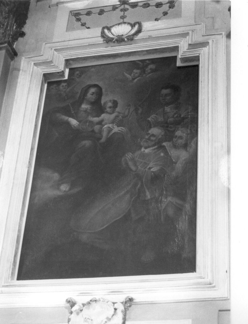 Madonna con Bambino e Santi (dipinto) - ambito abruzzese (metà sec. XVIII)