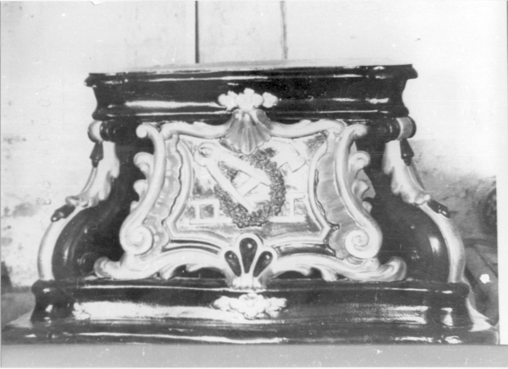 base processionale - ambito abruzzese (sec. XVIII)