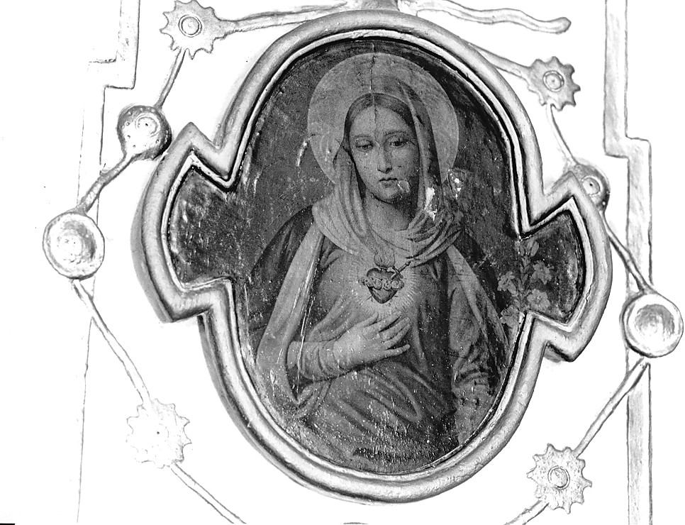 Sacro Cuore di Maria (dipinto) - ambito abruzzese (sec. XIX)