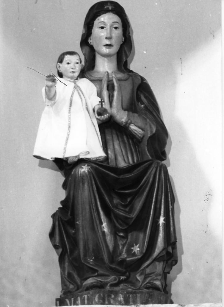 Madonna con Bambino, Madonna con Bambino (statua, opera isolata) - bottega Italia centrale (sec. XVI)