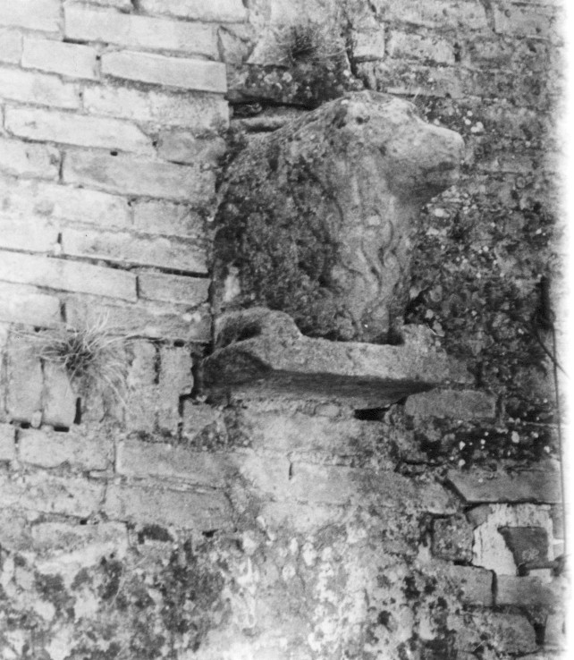 leone (protome) - ambito abruzzese (seconda metà sec. XIII)